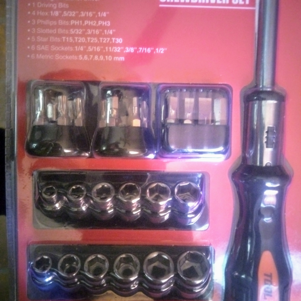 Orange and Black Screwdriver Set!!New✅